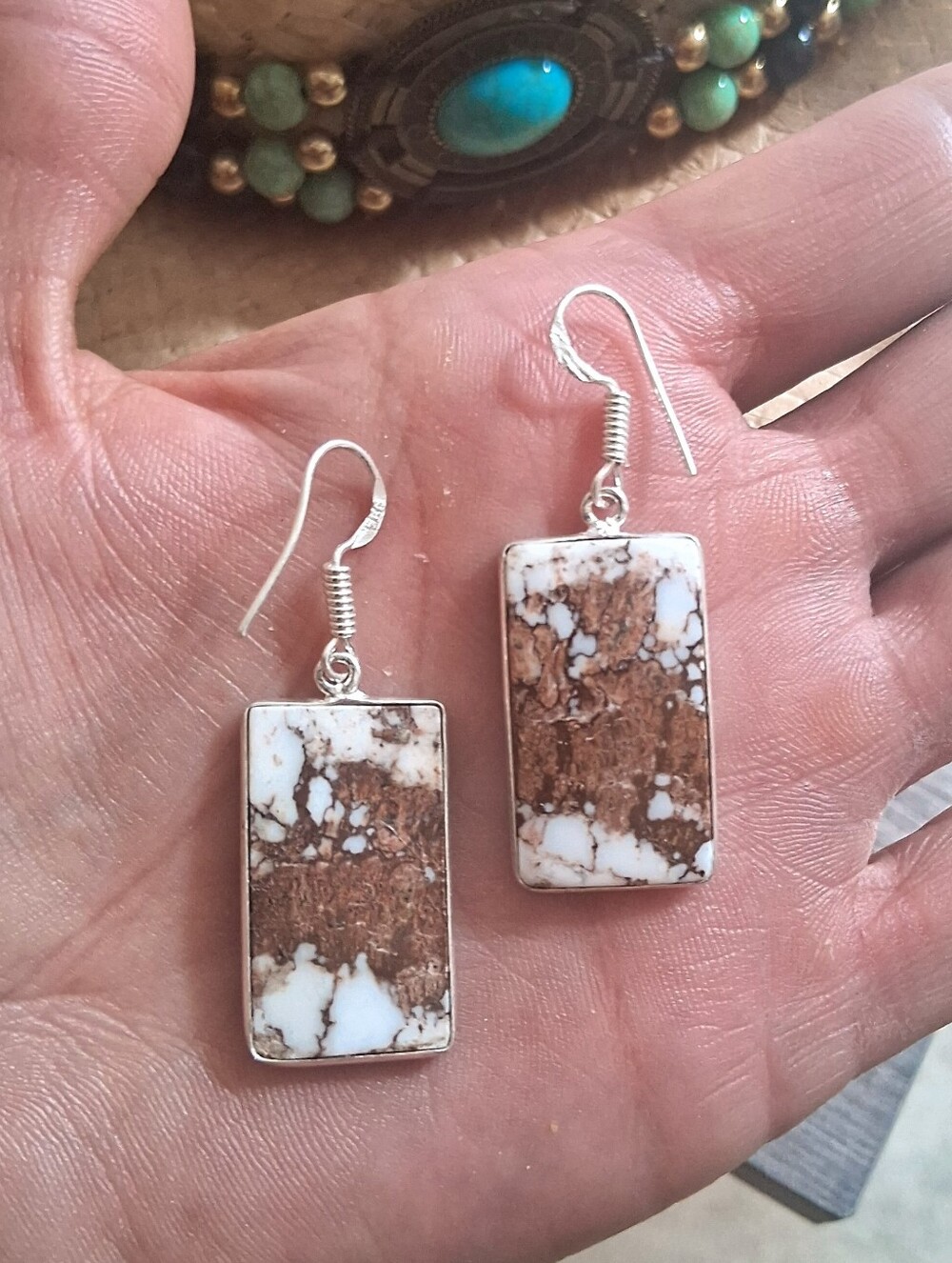 Wild Horse Earrings Sterling Silver